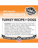 Northwest Naturals Turkey Freeze Dried Raw Diet Dog Nuggets (2 Sizes)