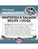 Northwest Naturals Whitefish & Salmon Freeze Dried Raw Diet Dog Nuggets (2 Sizes)