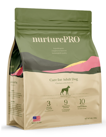 Nurture Pro Original Care Chicken with Fish Oil Dog Dry Food (3 Sizes)