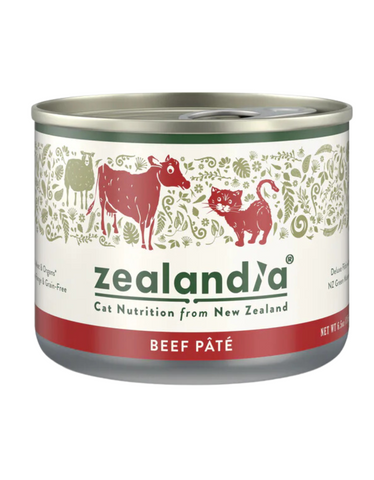 Zealandia Free Range Beef Canned Cat Food 185g