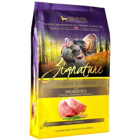 Zignature Turkey Grain Free Dry Dog Food (3 sizes)