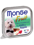 Monge Fruit (Lamb & Apple) Tray | Perromart Online Pet Store Singapore | Perromart Online Pet Store Singapore