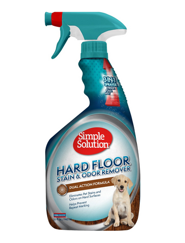 Simple Solution Hard Floor Stain & Odor Remover Dual Action Formula 945ml | Perromart Online Pet Store Singapore