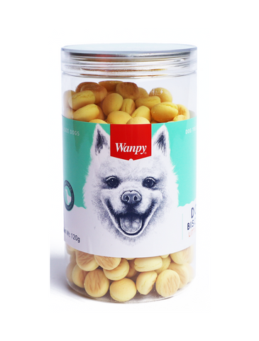 Wanpy Little Ball Biscuit For Dogs 2 Sizes | Perromart Online Pet Store Singapore