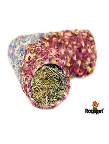 Rodipet Corner Tunnel with Flowers For Hamster 5.5cm | Perromart Online Pet Store Singapore