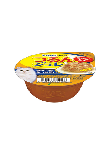 Ciao Tuna Flakes with Sliced Bonito Jelly Cup Cat Wet Food 65g | Perromart Online Pet Store Singapore