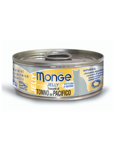 Monge Jelly Yellowfin Tuna Cat Food 80g | Perromart Online Pet Store Singapore