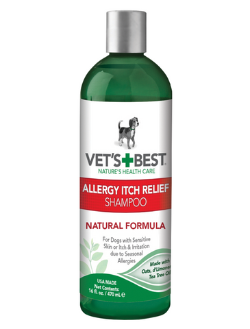 Vet's Best Allergy Itch Relief Shampoo for Dogs 470ml | Perromart Online Pet Store Singapore