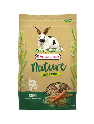 Versele-Laga Nature Fibrefood Cuni Rabbit Food 1kg | Perromart Online Pet Store Singapore