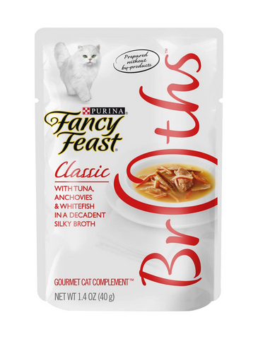 Fancy Feast Classic with Tuna, Anchovies & Whitefish Cat Wet Food 40g | Perromart Online Pet Store Singapore