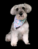 The Fluff Co. Classic Tie Reversible Scarf Bandana Floral | Perromart Online Pet Store Singapore