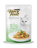 Fancy Feast Inspirations Chicken, Pasta Pearls & Spinach Pouch Cat Food 70g | Perromart Online Pet Store Singapore