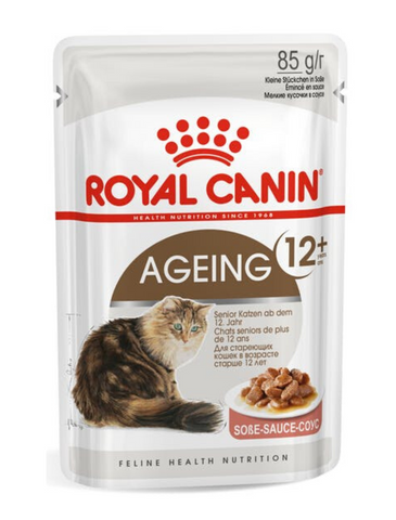 Royal Canin Feline Health Nutrition Ageing 12+ Wet Food for Cats 85g | Perromart Online Pet Store Singapore