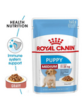 Royal Canin Medium Puppy Pouch 140g | Perromart Online Pet Store Singapore