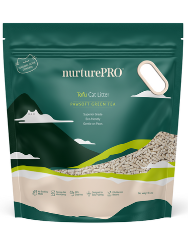 Nurture Pro Tofu Cat Litter - Green Tea (6L)