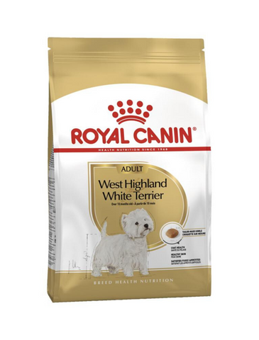 Royal Canin Westie Highland White Terrier Adult Dog Dry Food 3kg | Perromart Online Pet Store Singapore