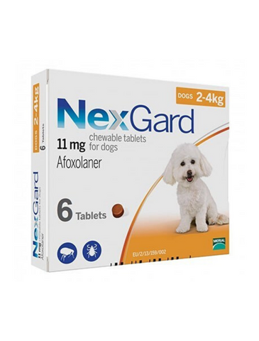 NexGard® Chewies For Small Dogs 2kg to 4kg | Perromart Online Pet Store Singapore