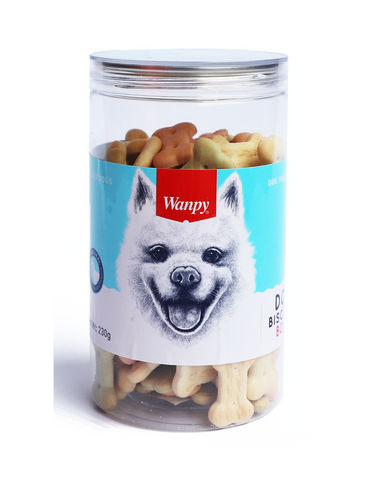 Wanpy Dog Bone Biscuit For Dogs 2 Sizes | Perromart Online Pet Store Singapore