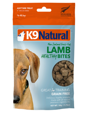 K9 Natural Freeze Dried Lamb Healthy Bites 50g