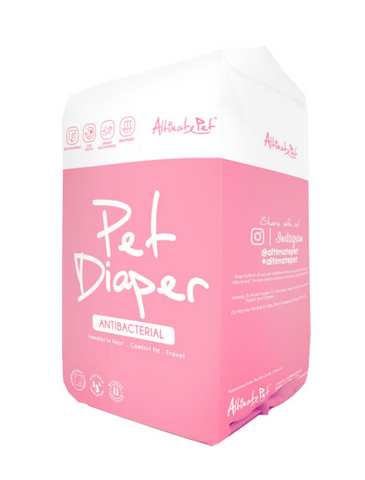 Altimate Pet Antibacterial Disposable Pet Diaper (5 Sizes) | Perromart Online Pet Store Singapore