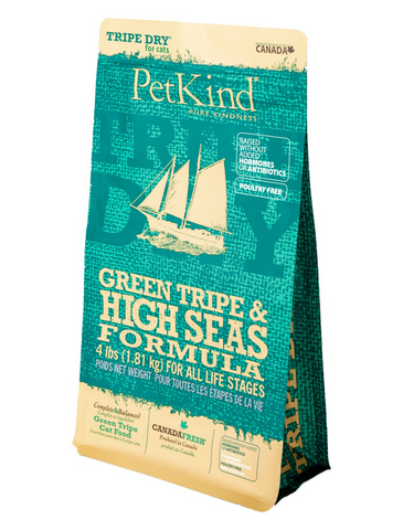 Petkind High Seas & Tripe Grain Free Dry Cat Food 2 Sizes | Perromart Online Pet Store Singapore