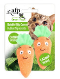 AFP Green Rush Bubble'Nip Carrot Catnip Cat Toy | Perromart Online Pet Store Singapore