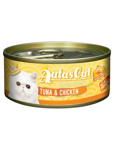 Aatas Cat Tantalizing Tuna & Chicken in Aspic Cat Wet Food | Perromart Online Pet Store Singapore