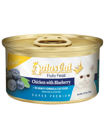 Aatas Cat Finest Fruity Feast Chix with Blueberry | Perromart Online Pet Store Singapore