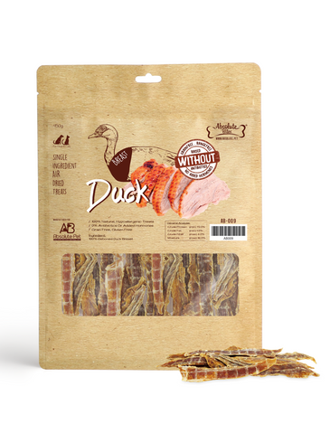 Absolute Bites Air Dried Duck Breast Dog & Cat Treats 450g | Perromart Online Pet Store Singapore