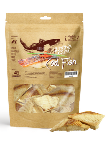 Absolute Bites Freeze Dried Cod Fish 2oz | Perromart Online Pet Store Singapore