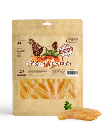 Absolute Bites Fresh Cuts Chicken Tenderloin Pet Treats 360g | Perromart Online Pet Store Singapore