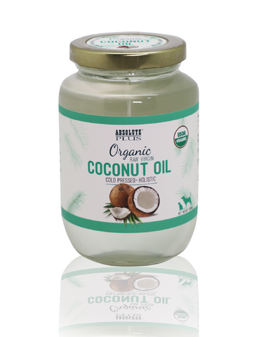 Absolute Plus Organic Raw Virgin Coconut Oil | Perromart Online Pet Store Singapore