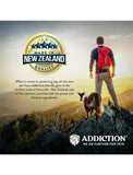 Addiction Steakhouse Beef & Zucchini Entrée Grain Free Raw Dehydrated Dog Food | Perromart Online Pet Store Singapore