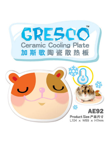 Alice Gresco Ceramic Cooling Plate | Perromart Online Pet Store Singapore