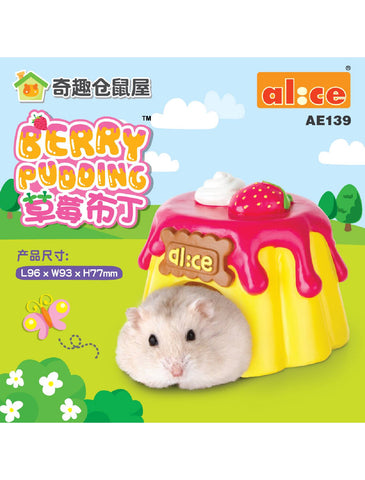 Alice Joyful House - Berry Pudding for Hamsters | Perromart Online Pet Store Singapore