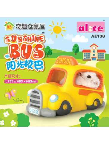 Alice Joyful House - Sunshine Bus | Perromart Online Pet Store Singapore