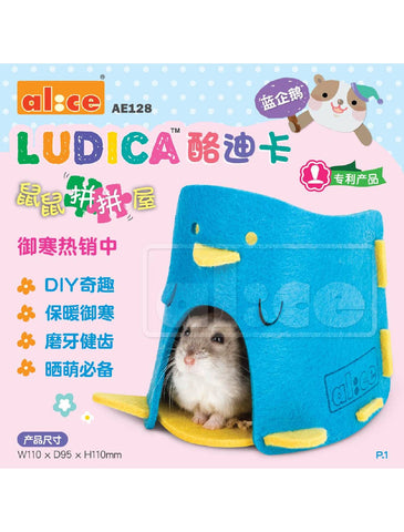 Alice Ludica Puzzle Home Hamsters (Blue Penguin) | Perromart Online Pet Store Singapore