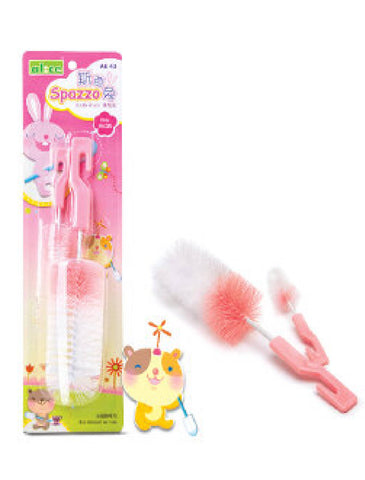 Alice Spazzo Bottle Brush Pink | Perromart Online Pet Store Singapore