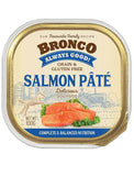 Bronco Salmon Pâté Dog Wet Food Tray 100g