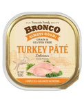 Bronco Turkey Pâté Dog Wet Food Tray 100g