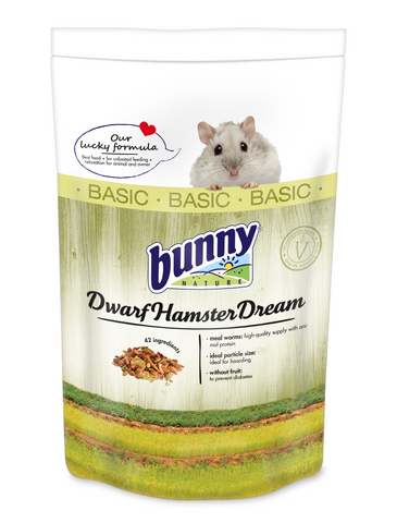 Bunny Nature DwarfHamsterDream Hamster Food - Basic 600g | Perromart Online Pet Store Singapore