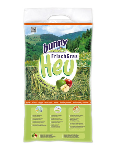 Bunny Nature FreshGrass Hay with Apple For Small Pet 500g | Perromart Online Pet Store Singapore