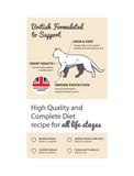 Burgess Turkey & Cranberry Mature Dry Cat Food 1.4kg