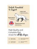 Burgess Chicken & Duck Adult Dry Cat Food 1.5kg