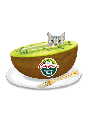 CattyMan Kiwifruit Cool Feel Bed | Perromart Online Pet Store Singapore