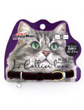 Cattyman Stylish Cat Collar - Velvet Blue | Perromart Online Pet Store Singapore