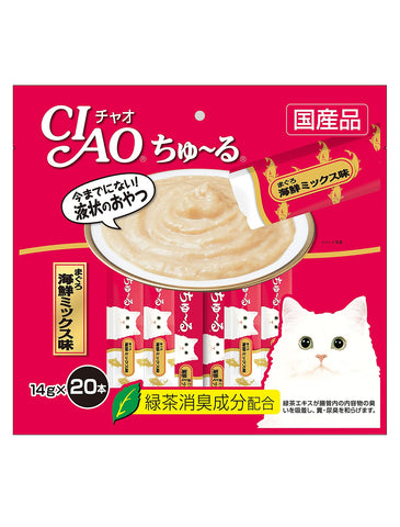 Ciao Chu Ru White Meat Tuna Cat Treats | Perromart Online Pet Store Singapore