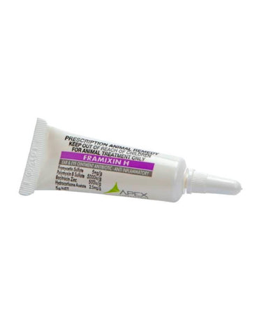 Dechra Framixin H Ear and Eye Antibacterial and AntiInflammatory Ointment for Dogs & Cats 5g  | Perromart Online Pet Store Singapore