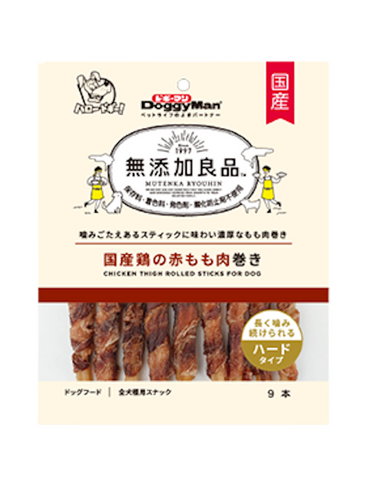 DoggyMan Non Add Chicken Thigh Rolled Sticks Dog Treat 9pcs | Perromart Online Pet Store Singapore