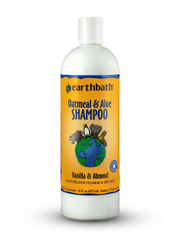 Earthbath Oatmeal & Aloe Shampoo For Pets 472ml/3.8ltr | Perromart Online Pet Store Singapore